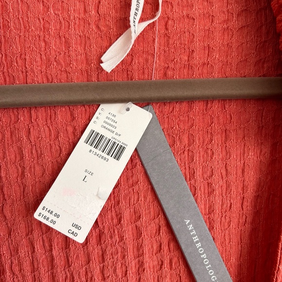 By Anthropologie Waffle Wrap Dress - Picture 12 of 12